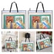 thumbnail image 5 of Almacenamiento Lona Con Pintura Diamantes Punto Cruz Bolso para Documentos Impermeable Transparente Gran Tamaño 90 Cm X 58 5 Cm mismo Tamaño Pequeño Sku1190677, 5 of 9
