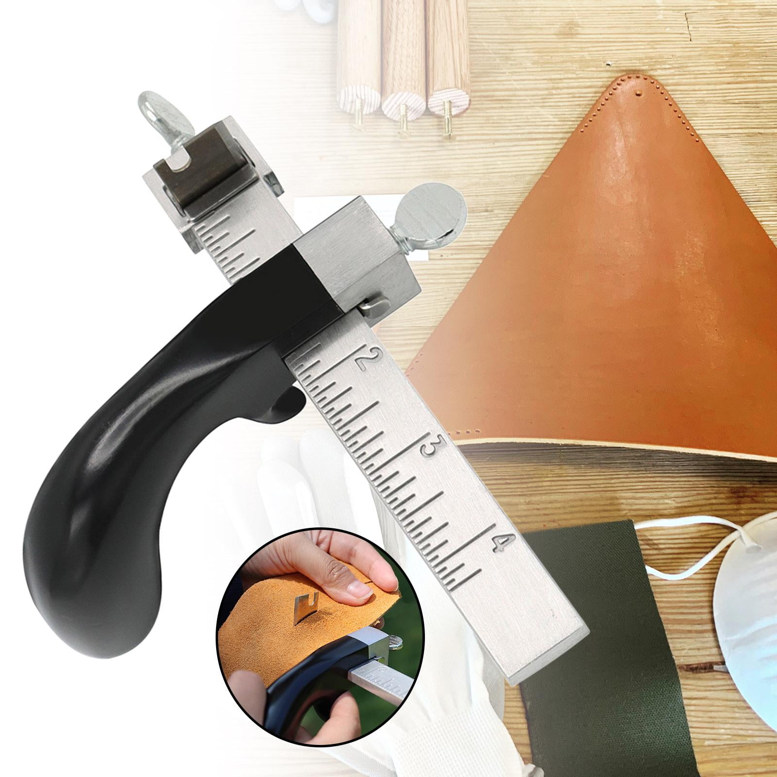 FVDPWYE Leather Strip Cutting Tool Clear Scale for DIY Leather Crafts Hand Leather Craft