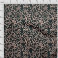 thumbnail image 4 of oneOone Polyester Spandex Black Fabric Asian Block Sewing Material Print Fabric By The Yard 56 Inch Wide, 4 of 4