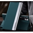 thumbnail image 2 of Case for Xiaomi Redmi Note 11 4G Premium PU Leather Cover, [Shockproof TPU Interior Case] Stand Flip Phone Case for Xiaomi Redmi Note 11 4G/Redmi Note 11S 4G CX Green, 2 of 11