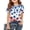 Wine(American Flag Stars), variant on CCRFTGI American Flag Shirts for Kids Boys Girls Size 7 Patriotic Casual 4th Of July American Flag Striped Outfits July 4th Celebration Summer Shirts 1776 T-Shirts Red 3-4 Years