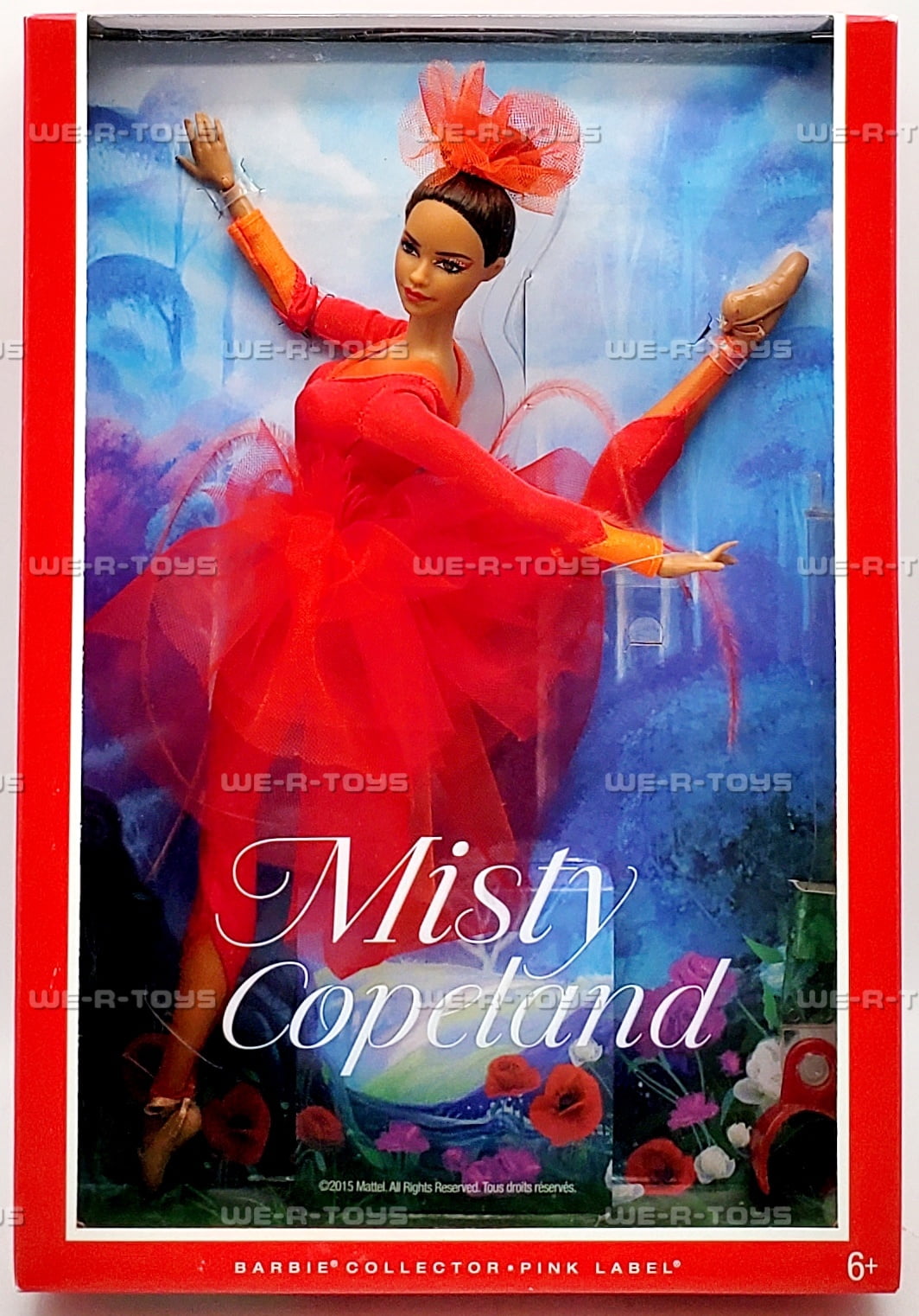 Mattel Barbie Collector Misty Copeland Doll, 11 inches, Ballerina, Inspired by "The Firebird"
