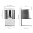 thumbnail image 2 of Miangastore 2pcs Electric Toothbrush Holders Wall-mounted Electric Toothbrush Storage Shelf, 2 of 8