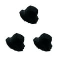 thumbnail image 2 of Baohd Bucket Hat Trendy Sun Protection For Outdoor Activities M Easy To Wear black 3Set, 2 of 6