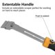 thumbnail image 4 of Juego de rascador de afeitar multiusos con cubierta de cuchilla y herramienta de limpieza de cuchillas de 4 Uds para raspar etiquetas,, 4 of 5