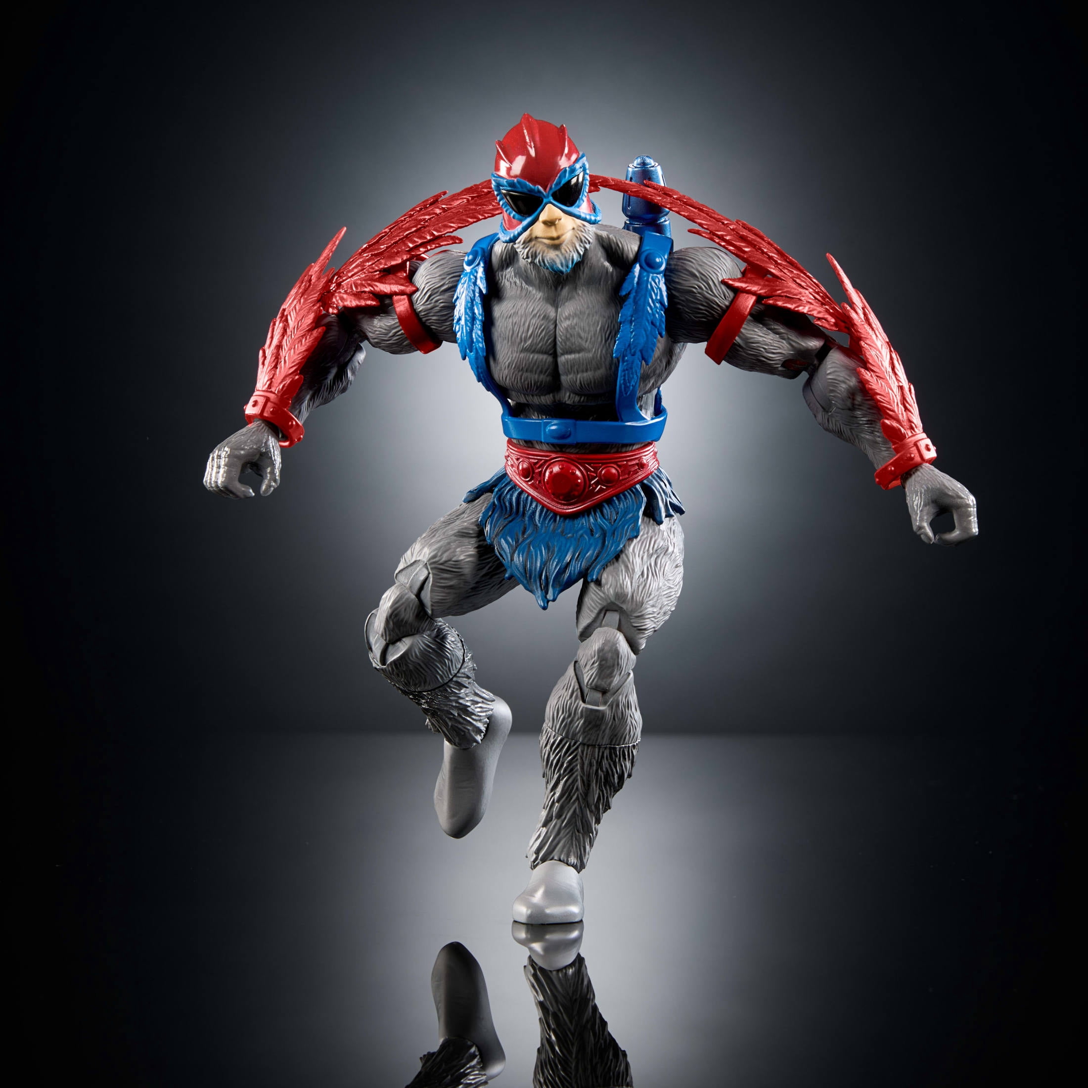 Masters of the Universe Masterverse Vintage Collection Stratos Action Figure, 7 Inch MOTU Toy