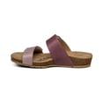 thumbnail image 3 of Aetrex Women's Daisy Adjustable Slide Sandals for Women Wide Width Slides, 3 of 6