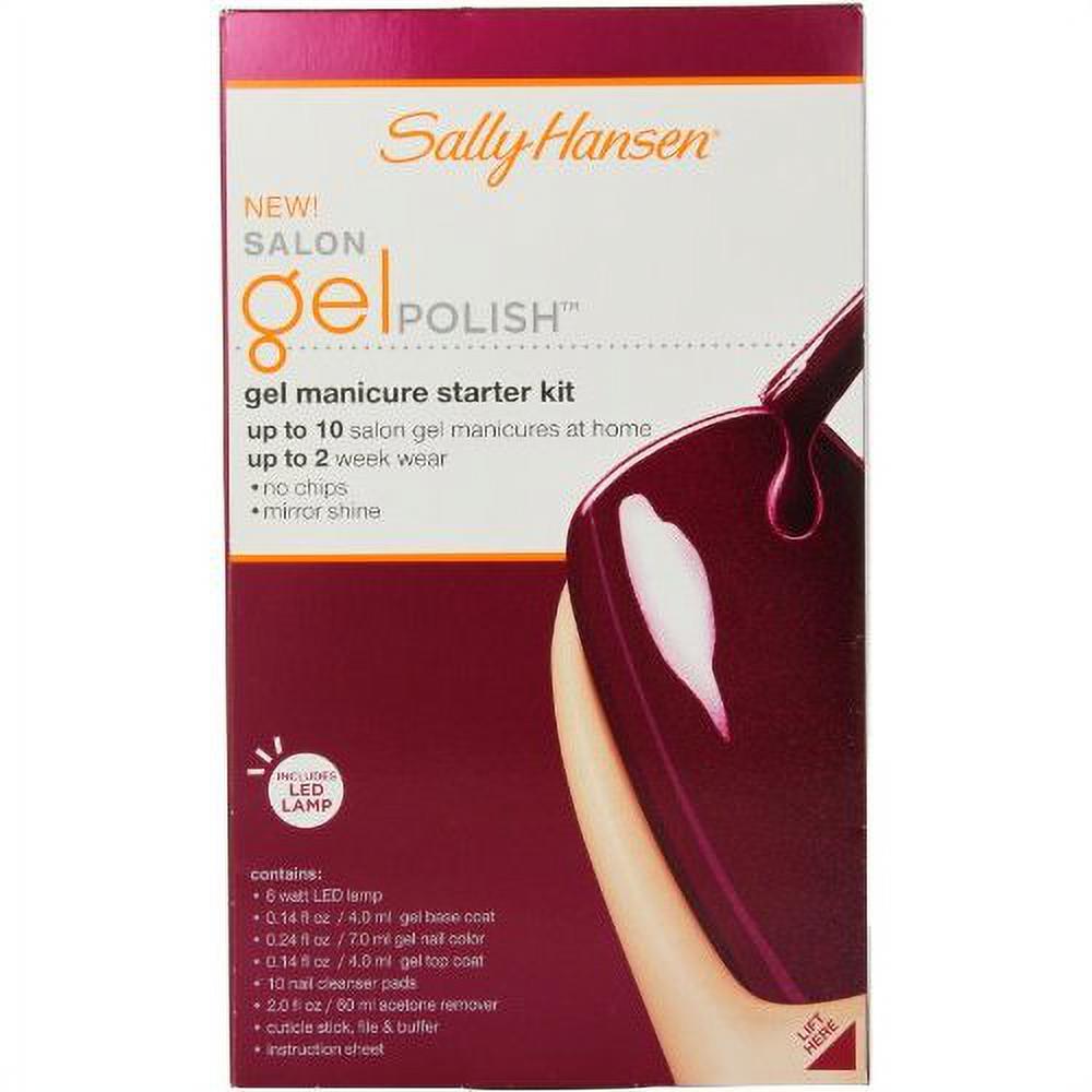 Sally Hansen Salon Pro Gel Starter Kit, Wine Not - image 2 of 2