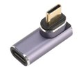 thumbnail image 4 of Adaptador magnético de ángulo recto USB C 3,1 PD 140W carga rápida 40Gbps 8K 90 grados tipo C adaptador magnético para MacBook Pro, 4 of 5