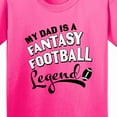 thumbnail image 4 of Inktastic My Dad is a Fantasy Football Legend Youth T-Shirt, 4 of 5