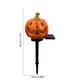 thumbnail image 3 of Luces Solares de Halloween para Exteriores | Lámpara Solar de Resina con Forma de Estaca para Caminos, 8-10 H de Duración | Decoraciones de Halloween En Negro, Blanco, Morado y Naranja, Iluminación p, 3 of 6