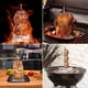 thumbnail image 5 of Brocheta para Barbacoa de Acero Inoxidable con Base Vertical para Asar Carne, Ideal para Parrillas de Interior y Exterior., 5 of 5