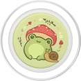 thumbnail image 2 of PopSockets PopGrip para MagSafe Cottagecore Frog Snail Aesthetic, 2 of 5