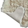 thumbnail image 3 of Better Homes & Gardens Faux Sheepskin Fur Pelt Indoor Area Rug, Natural, 30"x47", 3 of 4