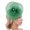 Green, variant on Women Fascinators Hat Headband Base Design Stable Non-Slip Lightweight Mesh Flower Shape Headgear Tea Party Hat Accessories