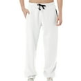 thumbnail image 2 of qolati Mens Fleece Cargo Sweatpants Regular Fit Drawstring Elastic Waist Athletic Jogger Loung Pants Casual Athletic Workout Sports Track Pants with Pockets, 2 of 5