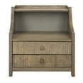 thumbnail image 4 of Safavieh Ellie 2-Drawer Rustic Contemporary Nightstand, 4 of 9