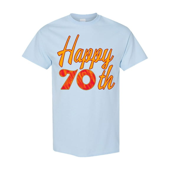 Inktastic Happy 70th Birthday T-Shirt