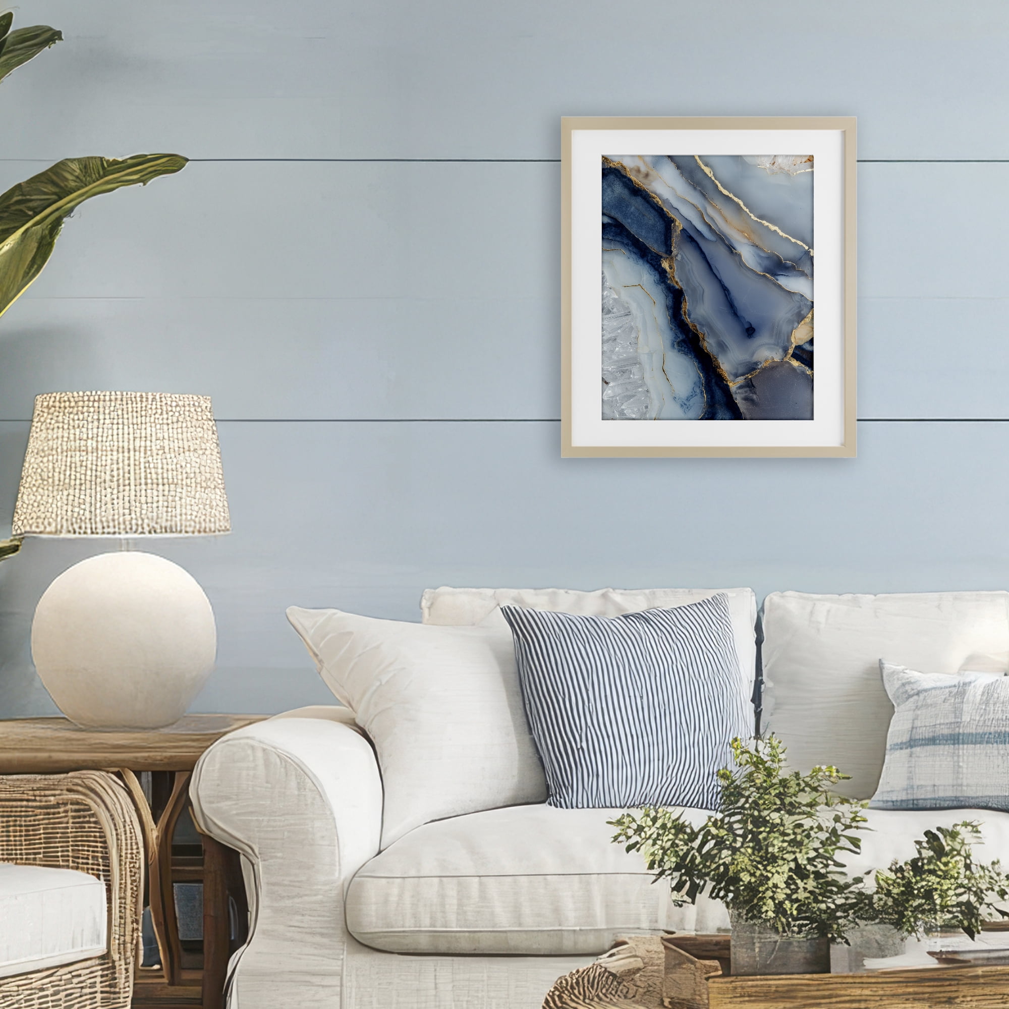 Stupell Industries Crystal Twilight Cracks Birch Framed Print Under Glass, design by Svetlana Aleynikova