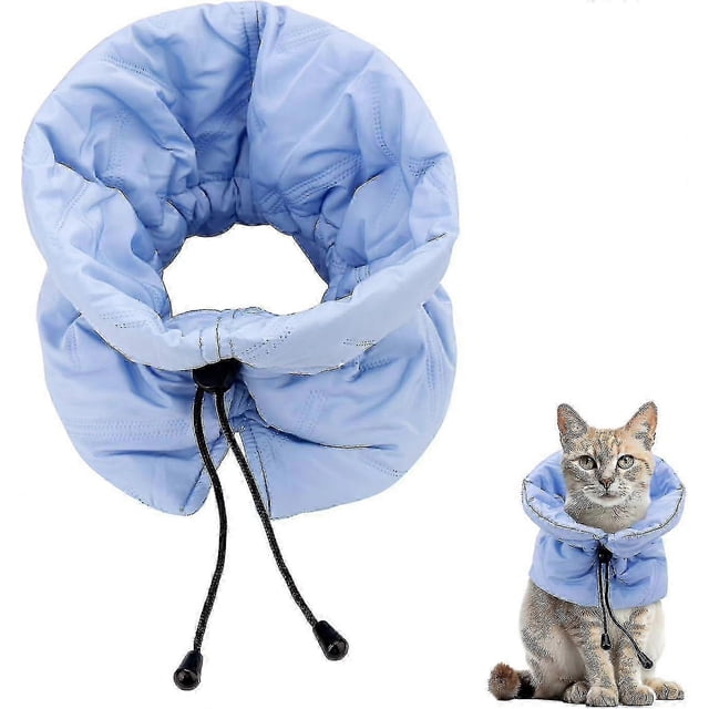 Cat Recovery Collar, Soft Adjustable Cat Cone, Waterproof Collars For Cats Kittens Puppies For Stop Licking