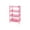Pink, variant on 4-Tier Plastic Shelf for Storage, Shelving Unit Storage Rack Organizer Utility Shelf for Kitchen Office Garage Pantry Laundry Organization, Storage Rack for Pantry Closet