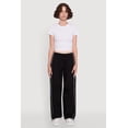 thumbnail image 2 of Womens Hyper Stretch Contrast Piping Track Pants, 2 of 5