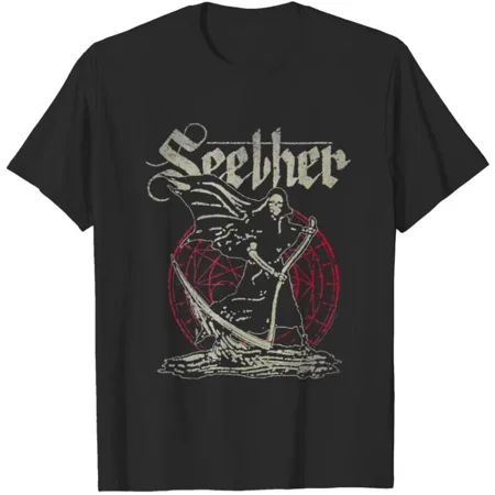 Vtg Seether T-Shirt Music Shirt Unisex T-Shirt Full Sizes S-234XL J1003