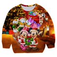 thumbnail image 1 of Ropa de abrigo para niños, sudaderas con capucha de dibujos animados de Mickey Minnie Mouse de Disney para niños y niñas, ropa de bebé, ropa estampada para niños, ropa de calle 4T Gao Jinjia LED, 1 of 2