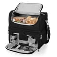 thumbnail image 2 of Picnic Time 512-80-175-874-0 East Carolina Pirates Digital Print Pranzo Personal Cooler Lunch Box Tote, Black, 2 of 4