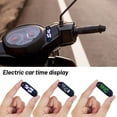 thumbnail image 5 of SSKFHGI 【Eye Protection】Green Light On-Board Display (B)$Electric Vehicle On-Board Time Display Motorcycle Can Be Pasted With Electronic Watch, 5 of 8