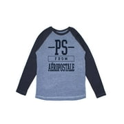 Long Sleeve Logo Raglan Tee (Little Boy & Big Boy)