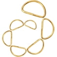 thumbnail image 1 of YISITIAN 20pcs D Ring Buckle Bags Ring Semi-circular d Ring D Buckle CJ919-58726, 1 of 9