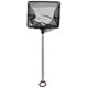 thumbnail image 1 of Mesh Fish Tank Net with Long Handle Telescopic Fine Mesh Fishnet with Extendable 27.5-50.5cm Long Handle for Aquarium Lakes Ponds Fish Tank (8x10cm), 1 of 3