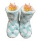 thumbnail image 1 of DQrwqpou Calcetines Mullidos Tipo Pantuflas Acogedores Calcetines Cama Difusos para Otoño Invierno (corazón Verde Y Beige), 1 of 9