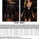thumbnail image 2 of Conjunto de lencería Sujetador de mujer Panty Tangas Albornoz Cardigan Conjunto Babydoll Malla Ropa de dormir (Negro S) FLhrweasw Para estrenar, 2 of 2
