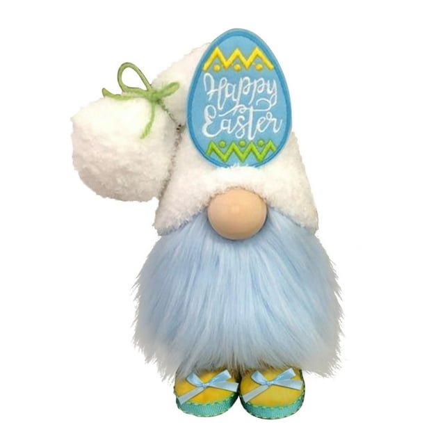 Riforla Easter Decoration Easter Decorative Handmade Plush Handmade Plush Easter Bunny Easter Decoration Rabbit Easter Bunny for Table Decoration D_001