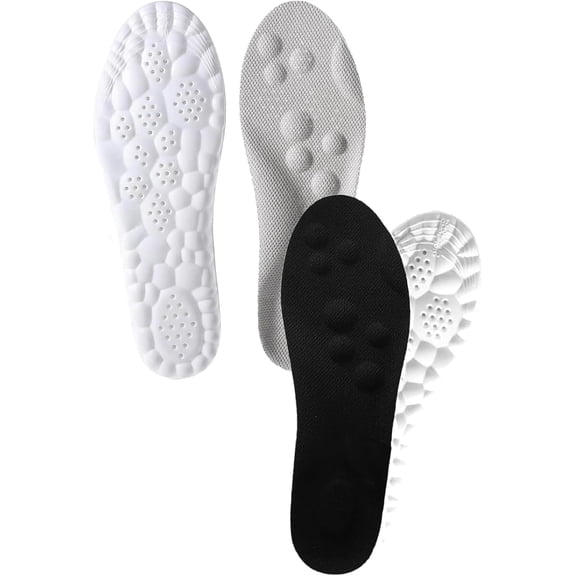 Morrat Insole - 2025 4D Cloud Insoles with Memory Foam, Orthopedic Arch Support Inserts for Women & Men, Walk on Clouds Comfort with Shock Absorption Technology