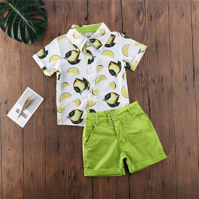 baby boy lemon outfit
