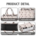 thumbnail image 4 of Large Capacity Tote Bag,Princess Unicorn Pattern Handbag Fashion Luxury Tote Bag,15.7"x13"x 5.1" Inches,Laptop Compatible, 4 of 6