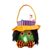 Halloween Cute Pumpkin Candy Present Bag For Kids Trick Or Treat Festival Halloween Party Decor Props