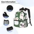 thumbnail image 5 of Fotbe Alpaca Faces Lightweight Casual Laptop Backpack for Men and Women, Daily use Waterproof backpack, Backpack for College, 5 of 8