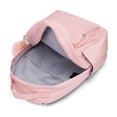 thumbnail image 6 of Fgnfyis School Backpacks Campus Korean Solid Color Large Capacity Lightweight Bookbag Middle High College Casual Travel Backpack for Girls Pink, 6 of 9
