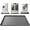 Gray, variant on Washing Machine Drain Pan Silicone Mat 29"x29" with 0.98" Raised Edges, Washing Machine Mat Non-Slip Waterproof Drip Tray for Under Washer & Dryer,Anti-Vibration Floor Leak Protector