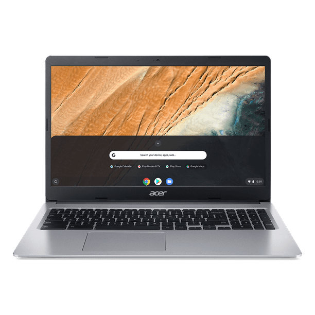 Acer Chromebook 315, 15.6" HD, Intel Celeron N4000, 4GB LPDDR4, Pure Silver, Chrome OS, CB315-3H-C19A
