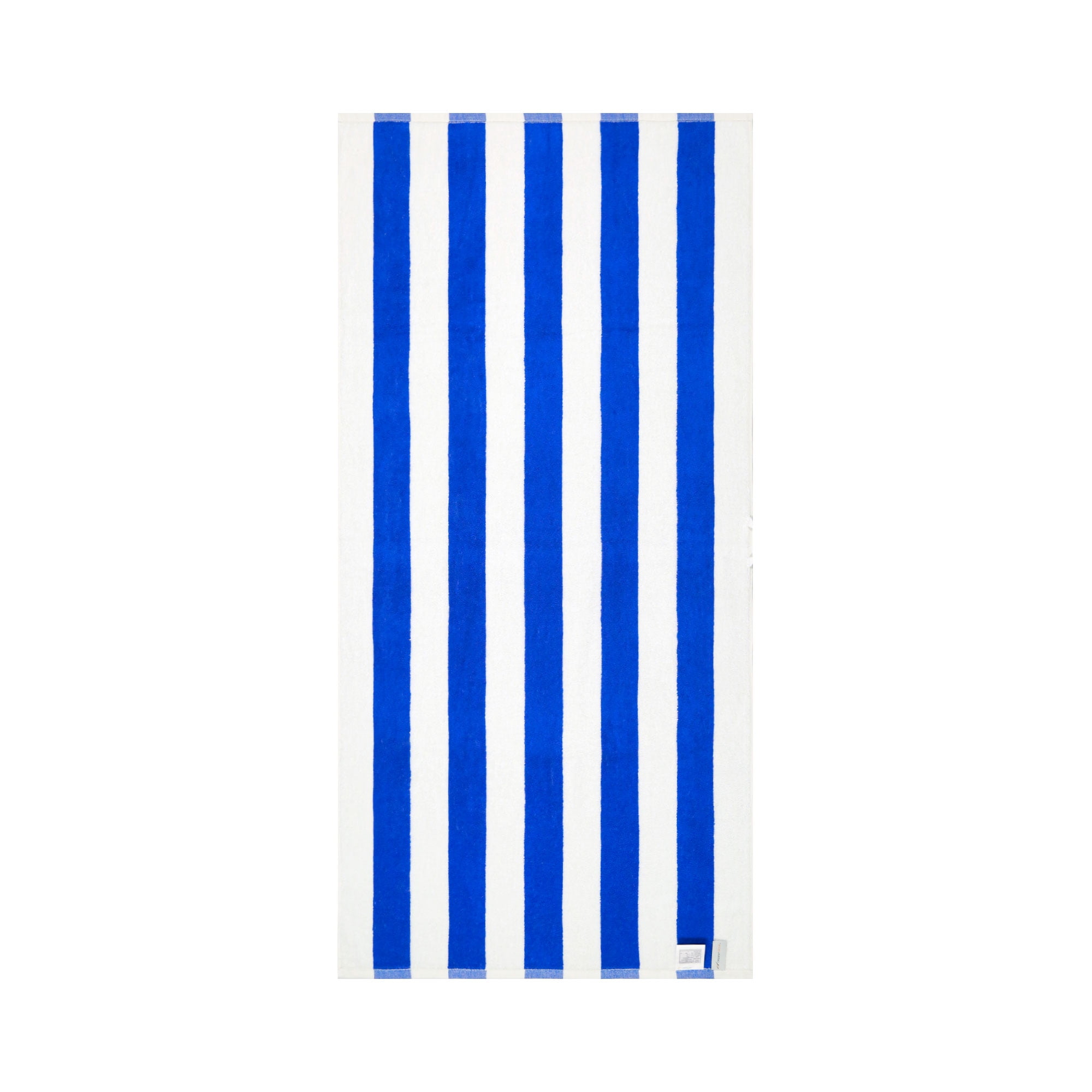 Mainstays Cabana Beach Towels, 4-Pack, 58 in x 28 in, Blue