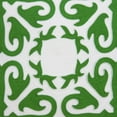 thumbnail image 5 of Parkland Collection Ceti Green and White Decorative Throw Pillow, 20 x 20 Cotton Square Pillow, 5 of 7