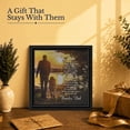 thumbnail image 2 of Sentimental Fathers Day Gift Picture Frame, Dad Poem Keepsake, 2 of 8
