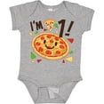 thumbnail image 3 of Inktastic I'm One Pizza Birthday Party Boys or Girls Baby Bodysuit, 3 of 5