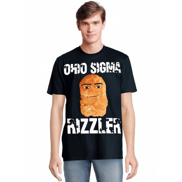 Ohio Sigma Rizzler Meme Rizz Internet Memes Funny Memes GenZ T-Shirt Tee For Adult, Men, Women, Teen, Teenager, Adolescent, Youth.