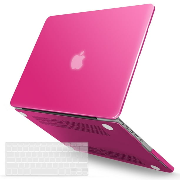 Ibenzer Macbook Pro 13 Inch Case 15 14 13 End 12 A1502 A1425 Hard Shell Case With Keyboard Cover For Old Version Apple Mac Pro Retina 13 Hot Pink R13jpk 1 Walmart Com Walmart Com